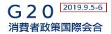 G20消費者政策国際会合
2019.9.5-6